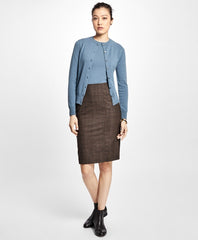 Brooks Brothers Women Long-Sleeve Cashmere Cardigan