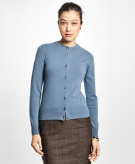 Brooks Brothers Women Long-Sleeve Cashmere Cardigan