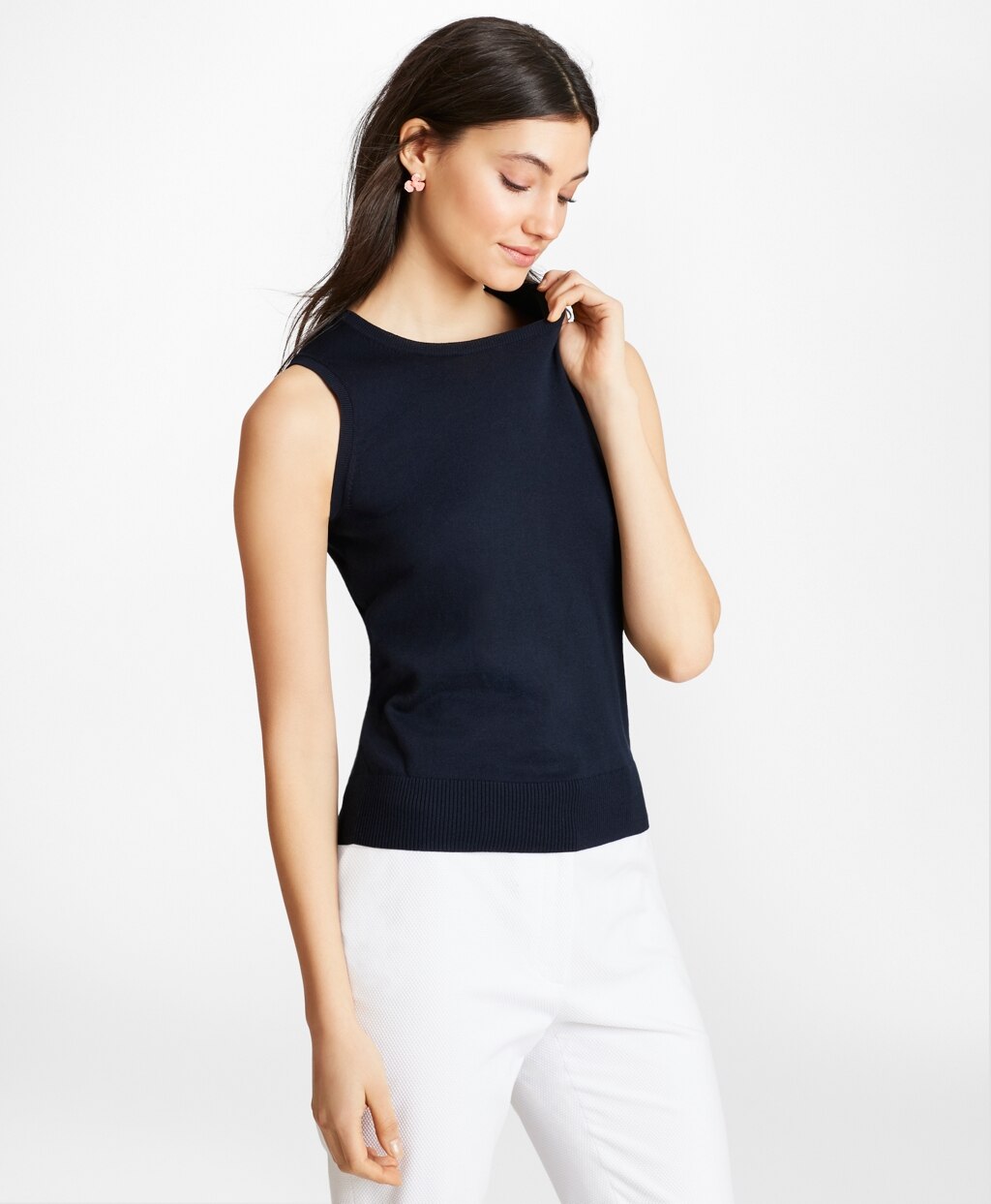 Brooks Brothers Women Lightweight Supima® Cotton Shell