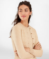 Brooks Brothers Women Chevron-Knit Cardigan