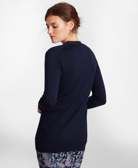 Brooks Brothers Women Supima® Cotton Long Cardigan