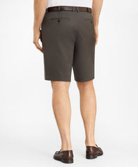 Brooks Brothers Men Big & Tall Flat Front Stretch Advantage Chino Shorts